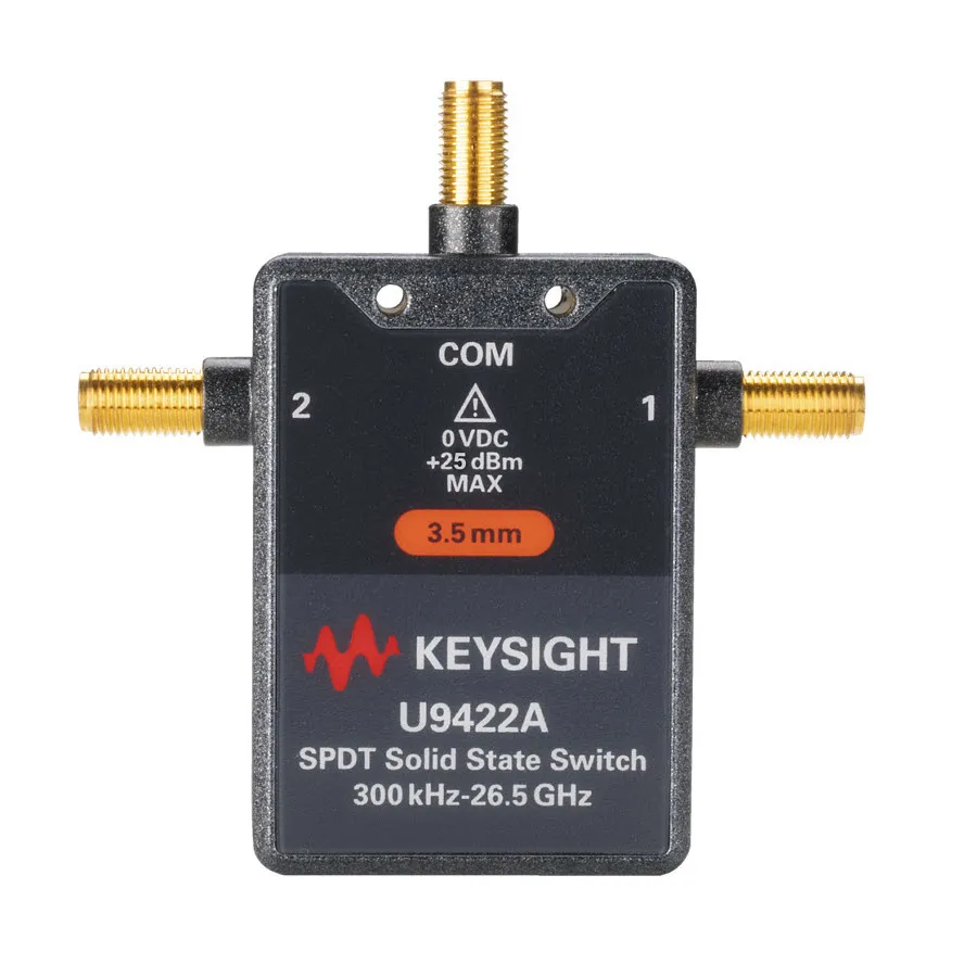 Commutateur SPDT FET à semi-conducteurs Keysight U9422A, 300 kHz-26,5 GHz, USB