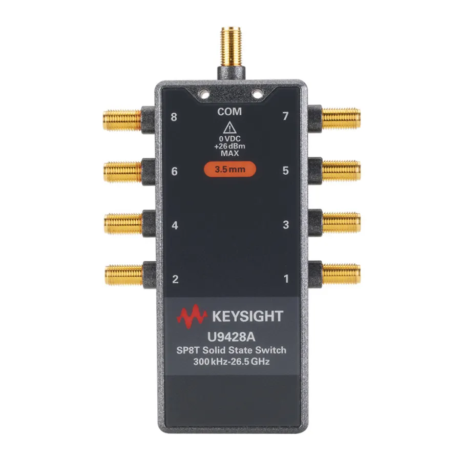 Commutateur FET à semi-conducteurs Keysight U9428A/002/201/301
