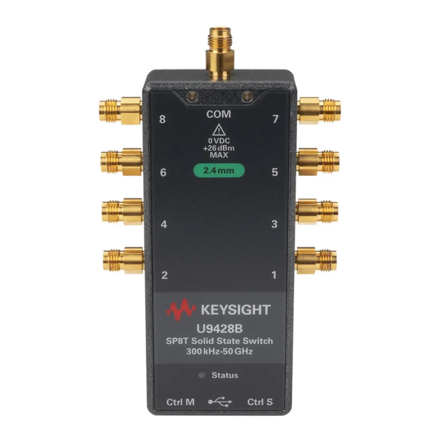 Commutateur FET à semi-conducteurs Keysight U9428B/002/201/301
