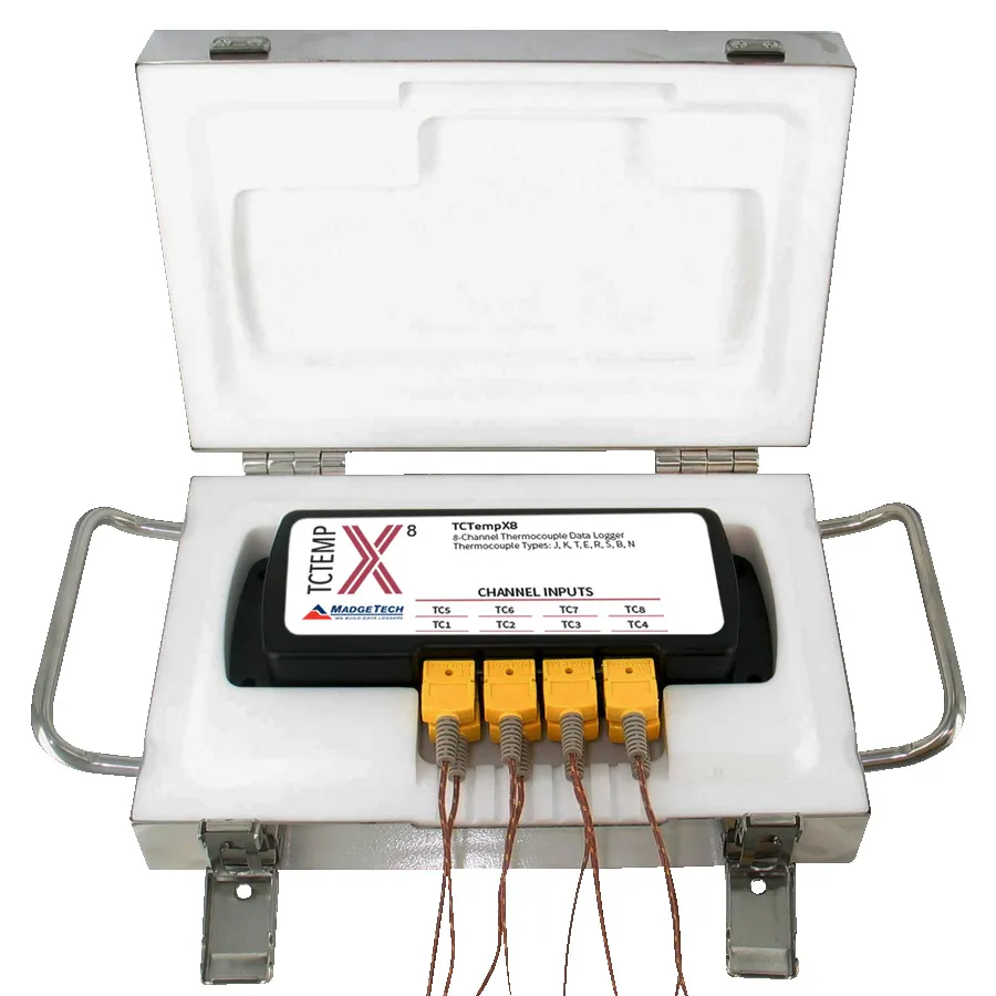Enregistreur de température de four MadgeTech 900437-00 ThermoVaultX8