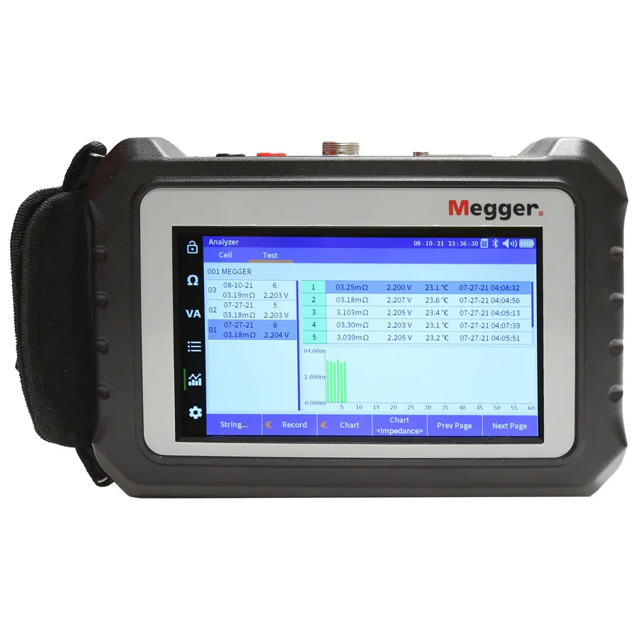 Testeur d'Impédance de Batterie Avancé Megger BITE5-ADV