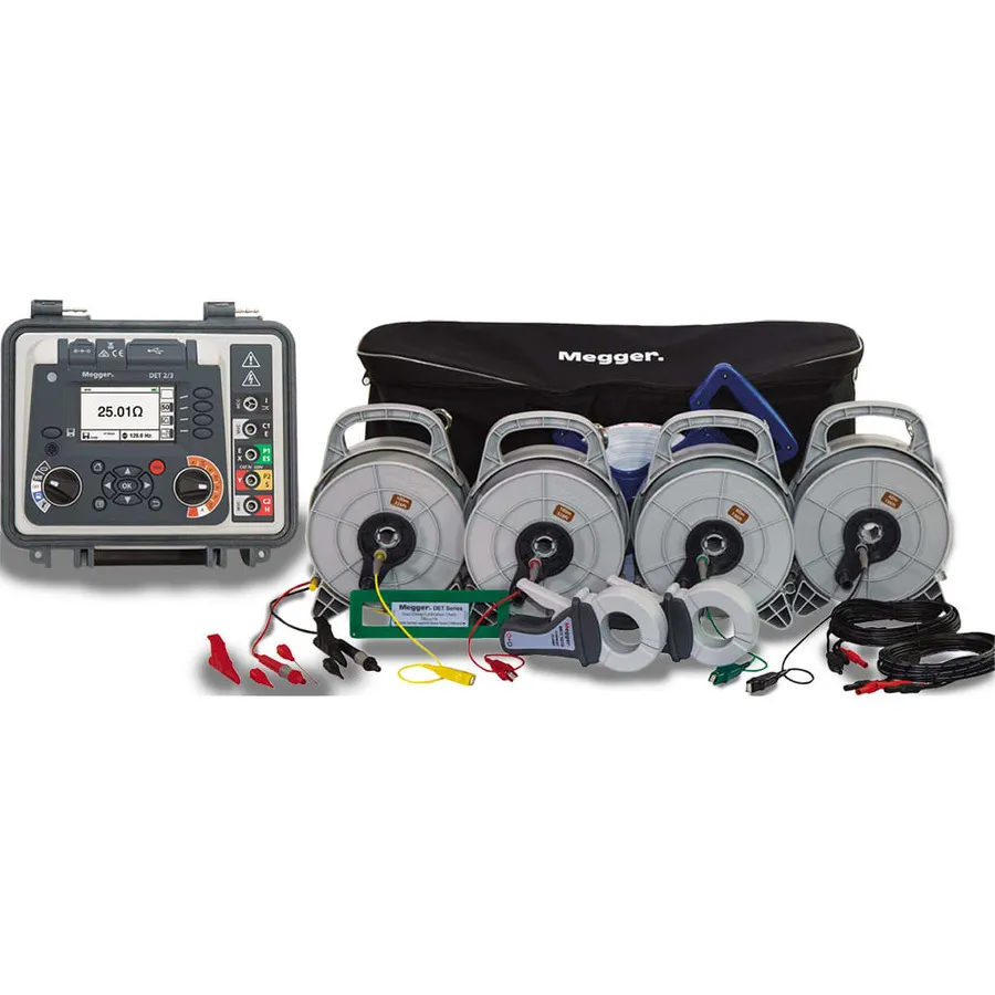 Megger DET2/3 KIT 330FT Testeur de terre