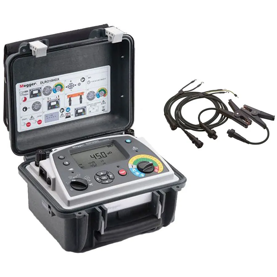 Megger DLRO10HDX KC1 Micro-ohmmètre