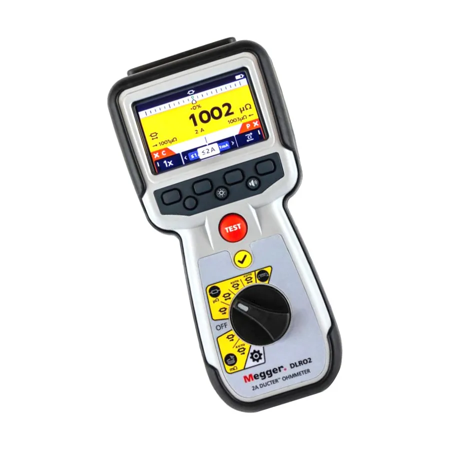 Megger DLRO2 Ohmmètre de résistance faible
