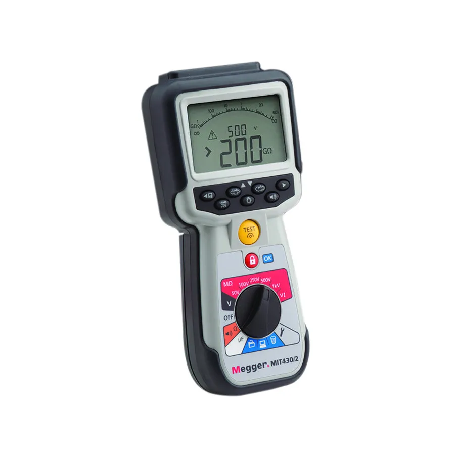 Testeur d'isolation et de continuité Megger MIT430/2