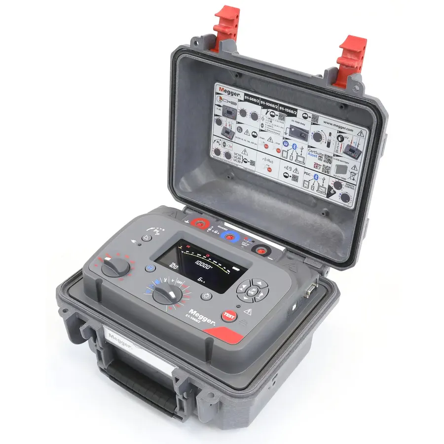 Testeur d'isolation Megger S1-1068/2-US EXPERT 10kV