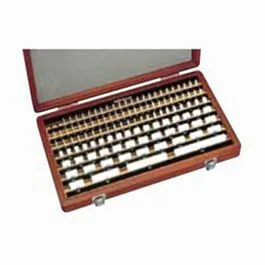 Jeu d'Étalons de Calibre Mitutoyo 516-337-60 de 112 Pièces en Céramique
