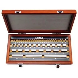 Jeu d'Étalons de Calibre Métrique Mitutoyo 516-338-26 de 112 Pièces en Céramique
