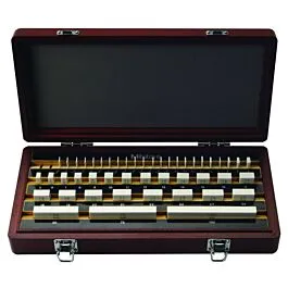 Jeu d'Étalons de Calibre Mitutoyo 516-340-26 de 112 Pièces en Céramique