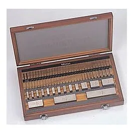 Ensemble de cales étalon carrées métriques Mitutoyo 516-450-26