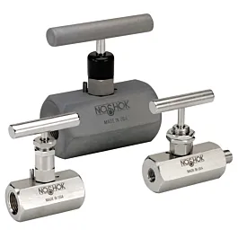 Clapet Aiguille en Acier Inoxydable NOSHOK 410-MFS