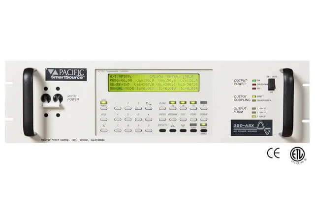 Source d'alimentation AC programmable Pacific Power 320ASX-UPC3