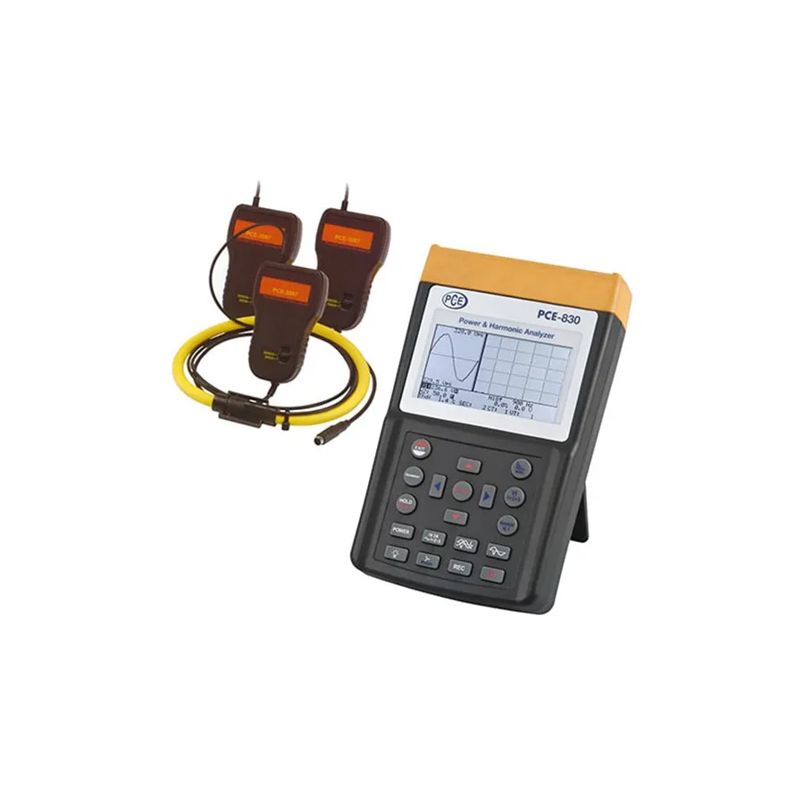 Compteur de puissance PCE Instruments PCE-830-3 enregistrement de données triphasé