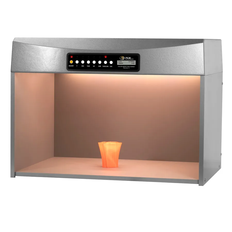PCE Instruments PCE-CIC 11-LED Armoire d'inspection des couleurs