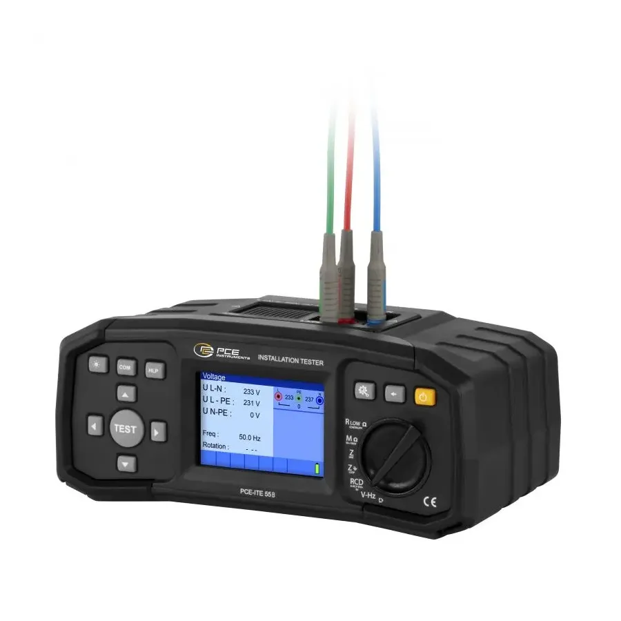Mégohmmètre multifonction avancé PCE Instruments PCE-ITE 55B