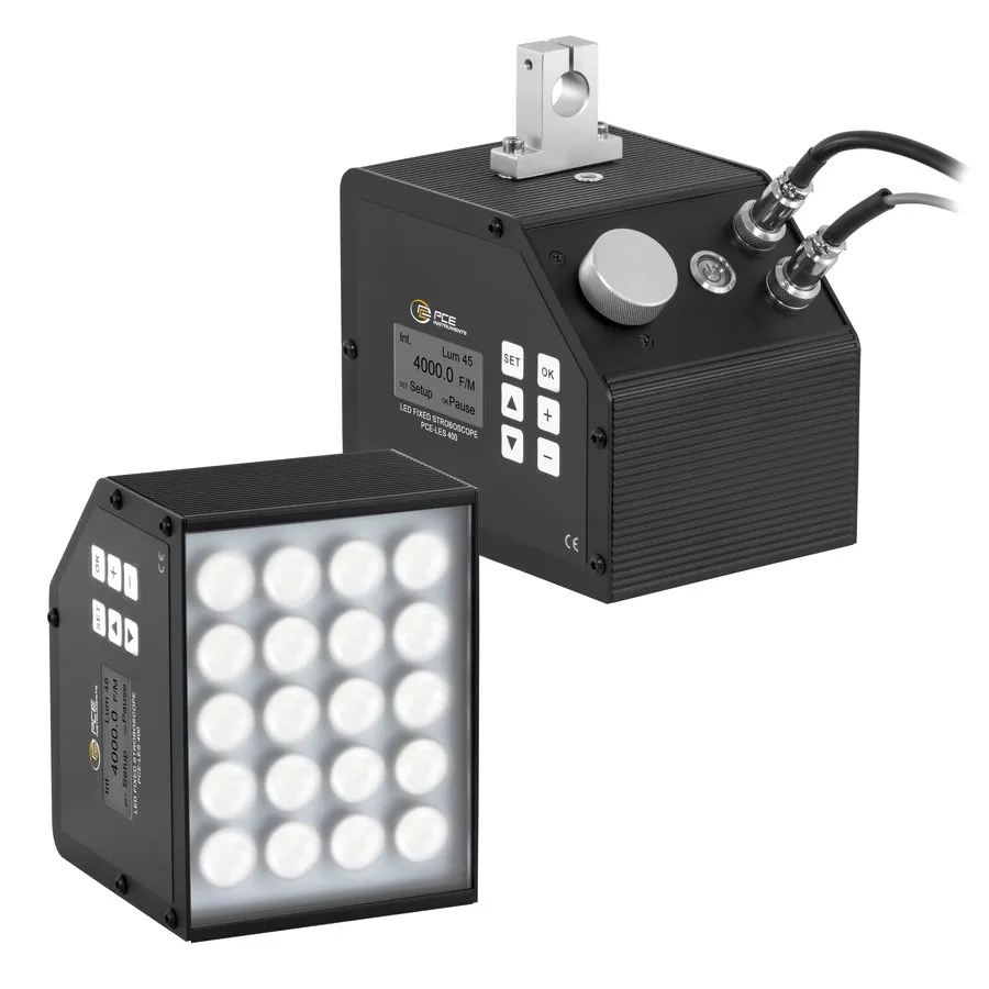 PCE Instruments PCE-LES 400 Stroboscope LED Fixe