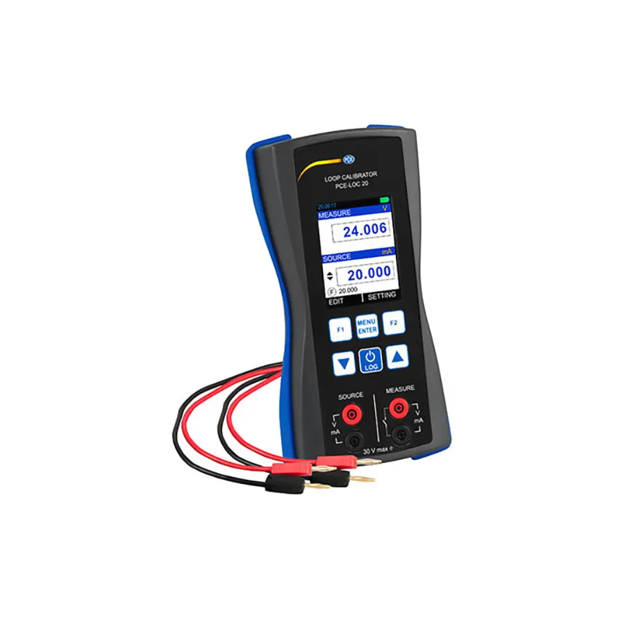PCE Instruments PCE-LOC 20 Calibrateur de Boucle avec Enregistreur de Données