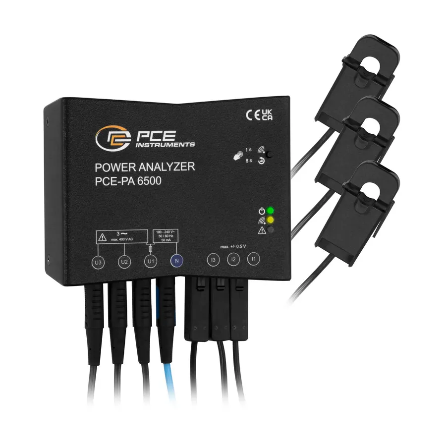 Analyseur de qualité de puissance portable PCE Instruments PCE-PA 6500 R11