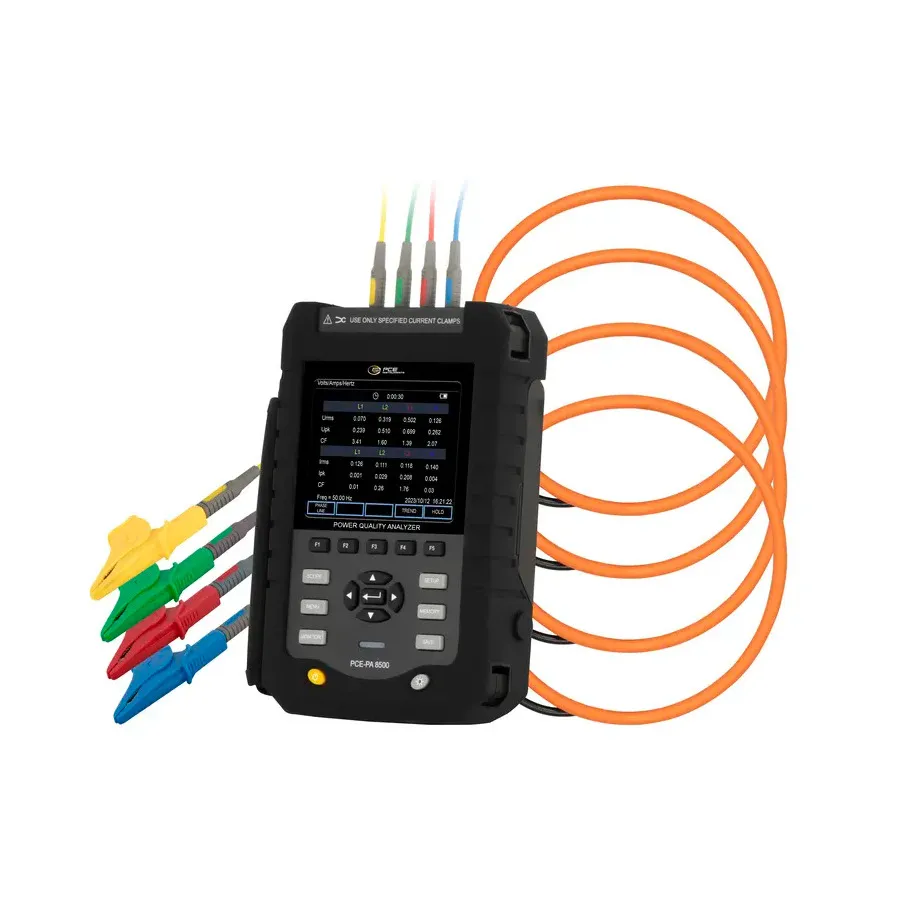 Analyseur de qualité de puissance PCE Instruments PCE-PA 8500