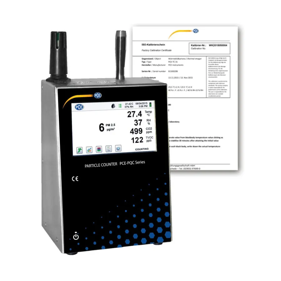 Compteur de particules PCE Instruments PCE-PQC 20US