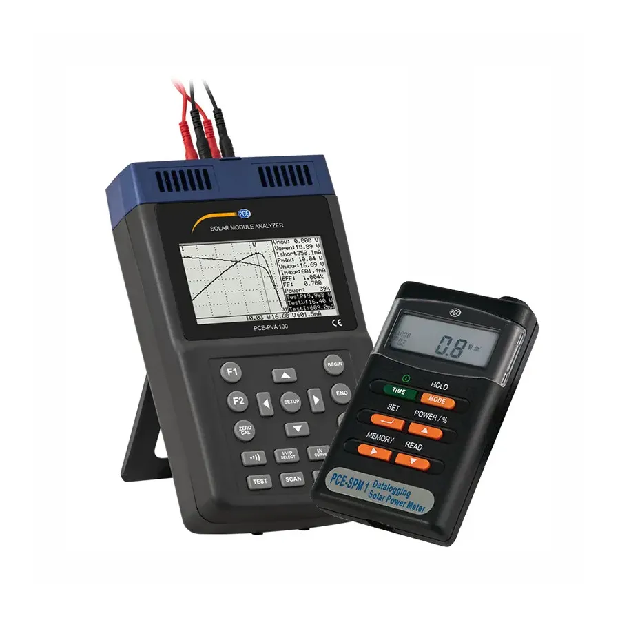 Kit de test photovoltaïque PCE Instruments PCE-PVA 100-SPM 1-KIT
