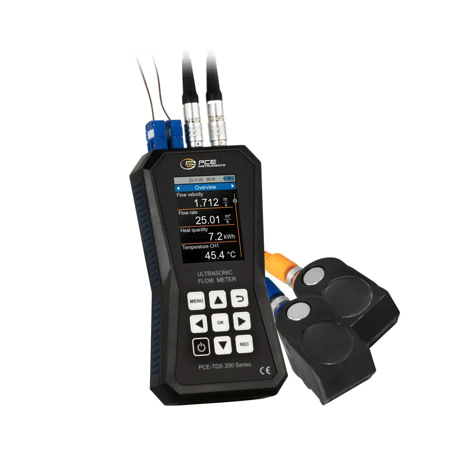 PCE Instruments PCE-TDS 200+ M Débitmètre Ultrasonique
