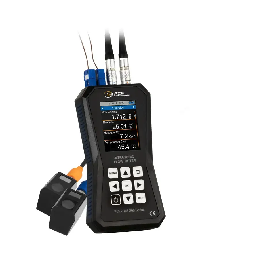 PCE Instruments PCE-TDS 200+ S Débitmètre Ultrasonique