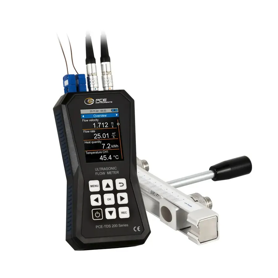 Débitmètre à ultrasons PCE Instruments PCE-TDS 200+ SR