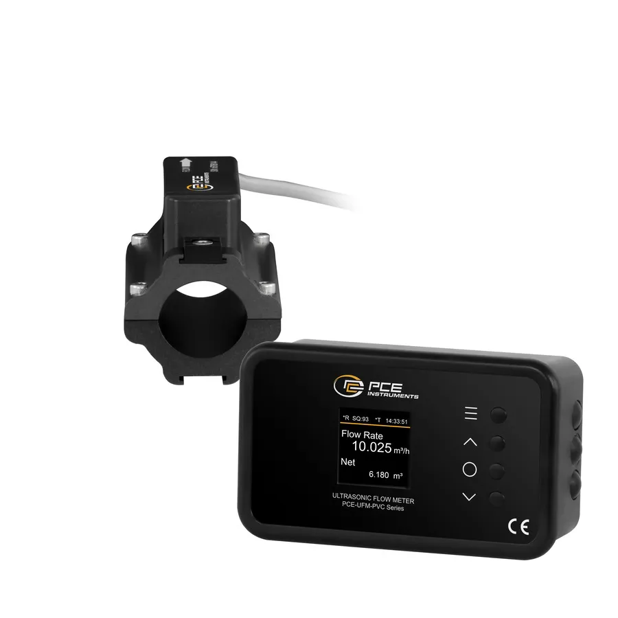 PCE Instruments PCE-UFM 25PVC Débitmètre ultrasonique compact
