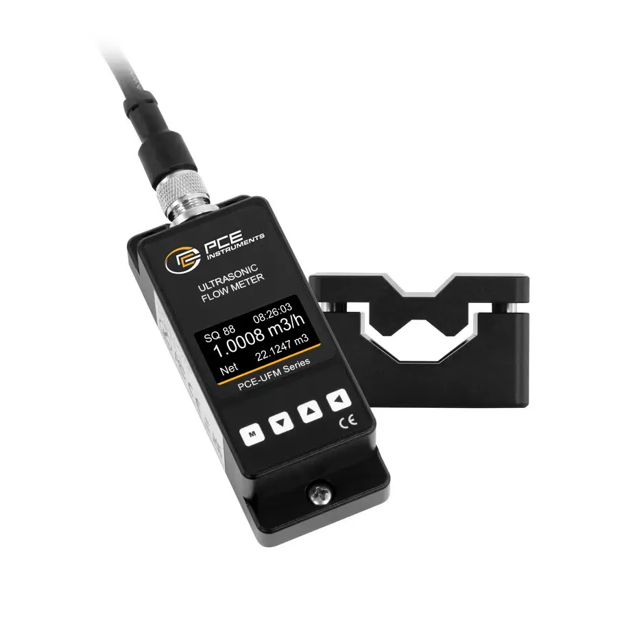 Débitmètre ultrasonique à pince PCE Instruments PCE-UFM 8
