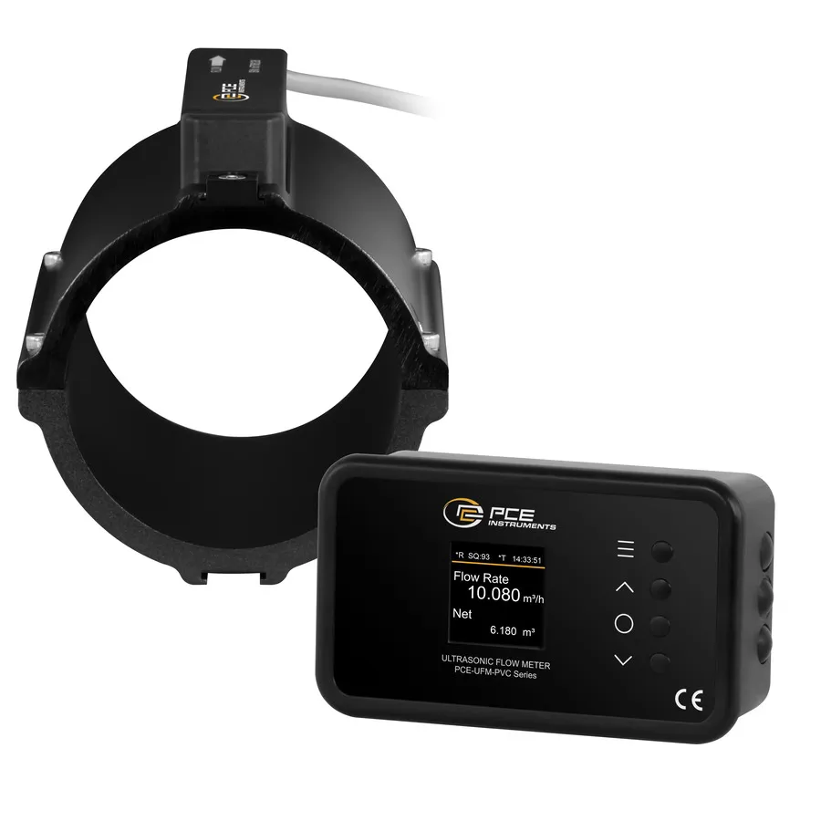 PCE Instruments PCE-UFM 80PVC Débitmètre à ultrasons type pinces