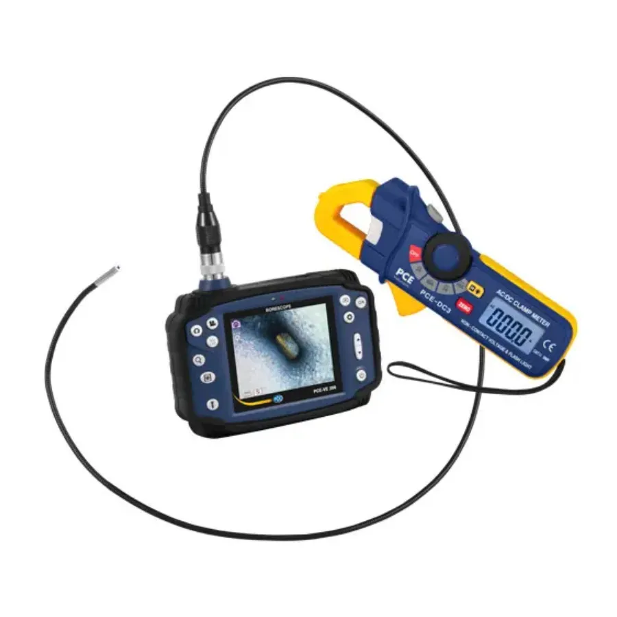 Kit endoscope vidéo et pince-ampèremètre PCE Instruments PCE-VE 200-KIT2
