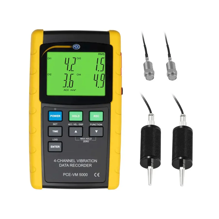 PCE Instruments PCE-VM 5000-KIT Enregistreur de données de vibration