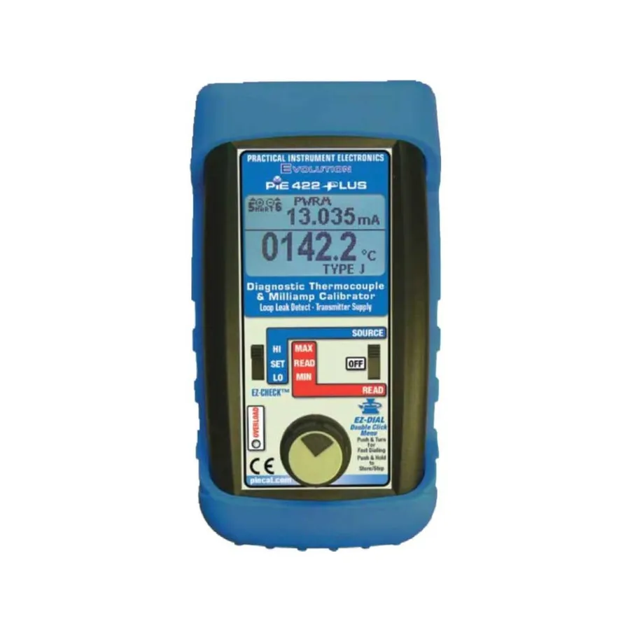 Calibrateur diagnostic de thermocouple milliampère PIE 422PLUS