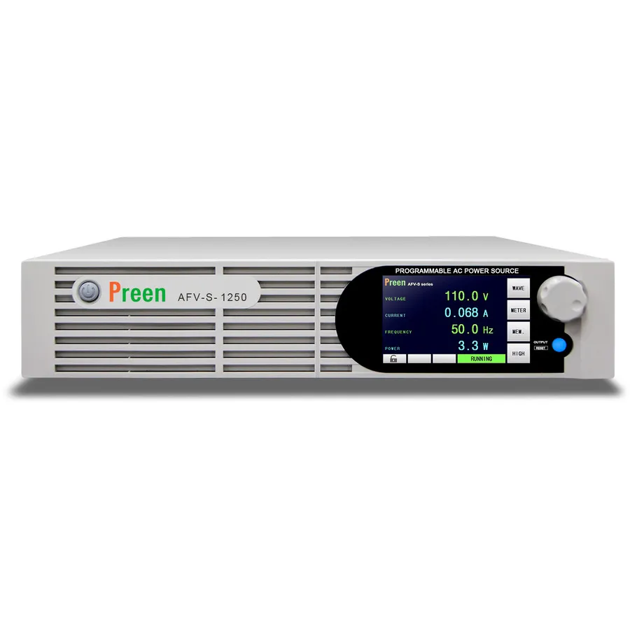 Source d'alimentation AC programmable Preen AFV-S-1250