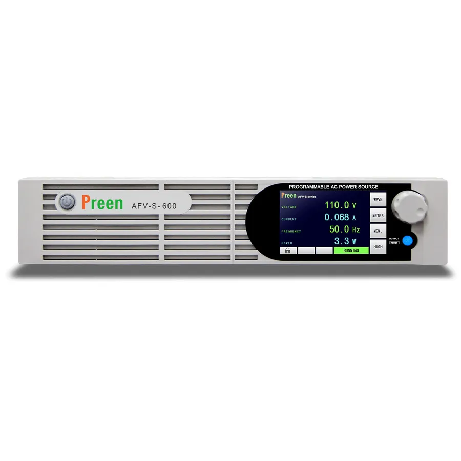 Source d'alimentation AC programmable Preen AFV-S-600