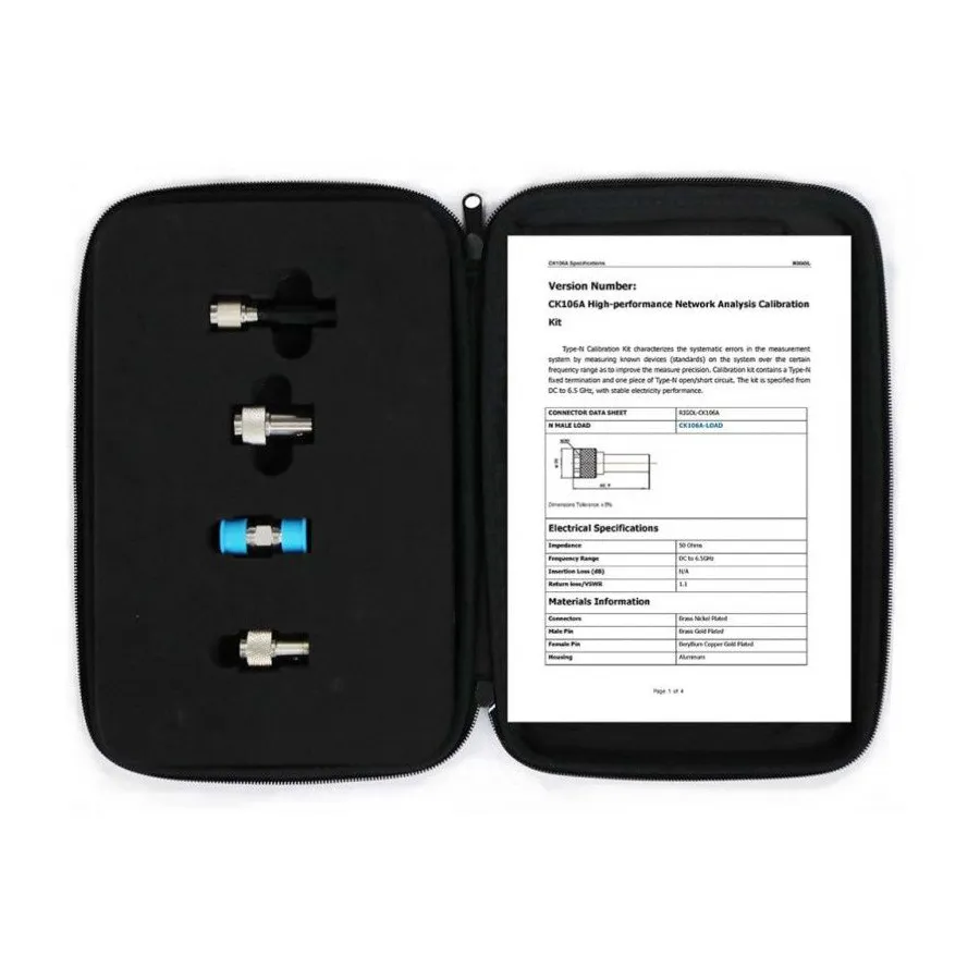 Kit d'étalonnage de précision RIGOL CK106A, OSL, DC à 6.5GHz, Type-N(m), pour RSA5/RSA3VNA