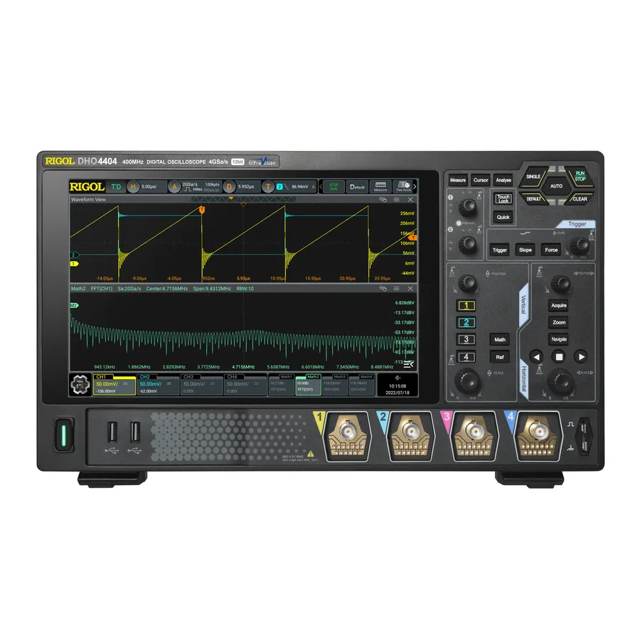 Oscilloscope numérique RIGOL DHO4404