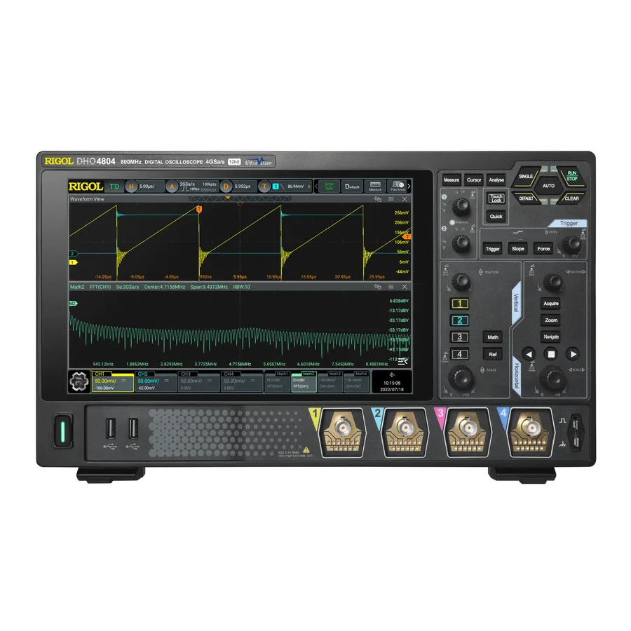 Oscilloscope numérique RIGOL DHO4804
