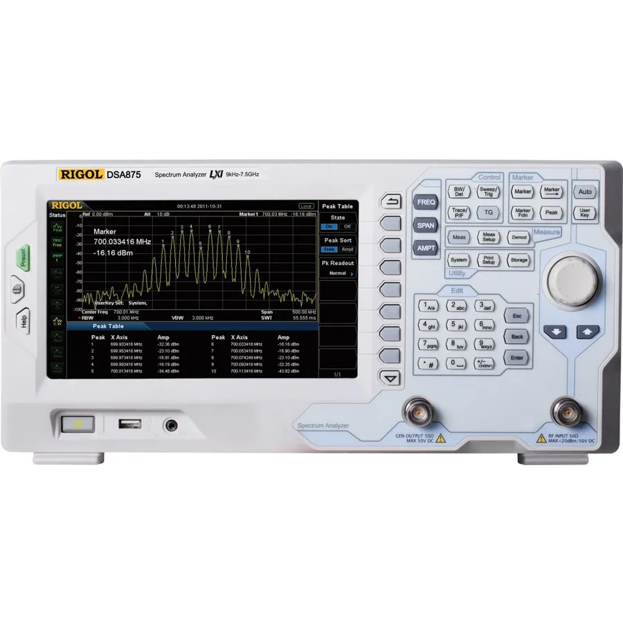 Analyseur de Spectre RF RIGOL DSA832-TG