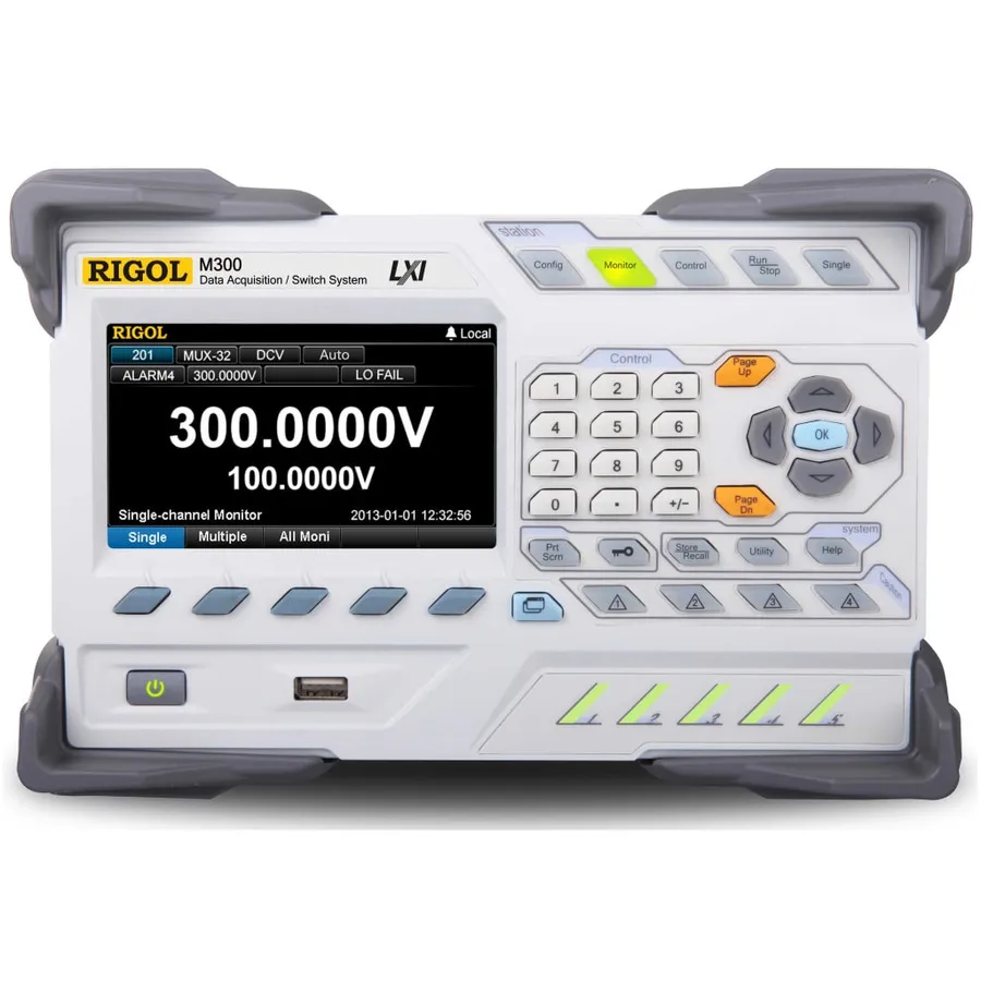 Système RIGOL M301 d'acquisition de données et de commutation avec DMM