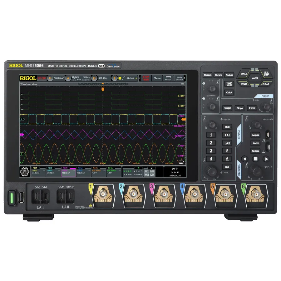RIGOL MHO5056 Oscilloscope numérique avec analyseur logique et AFG