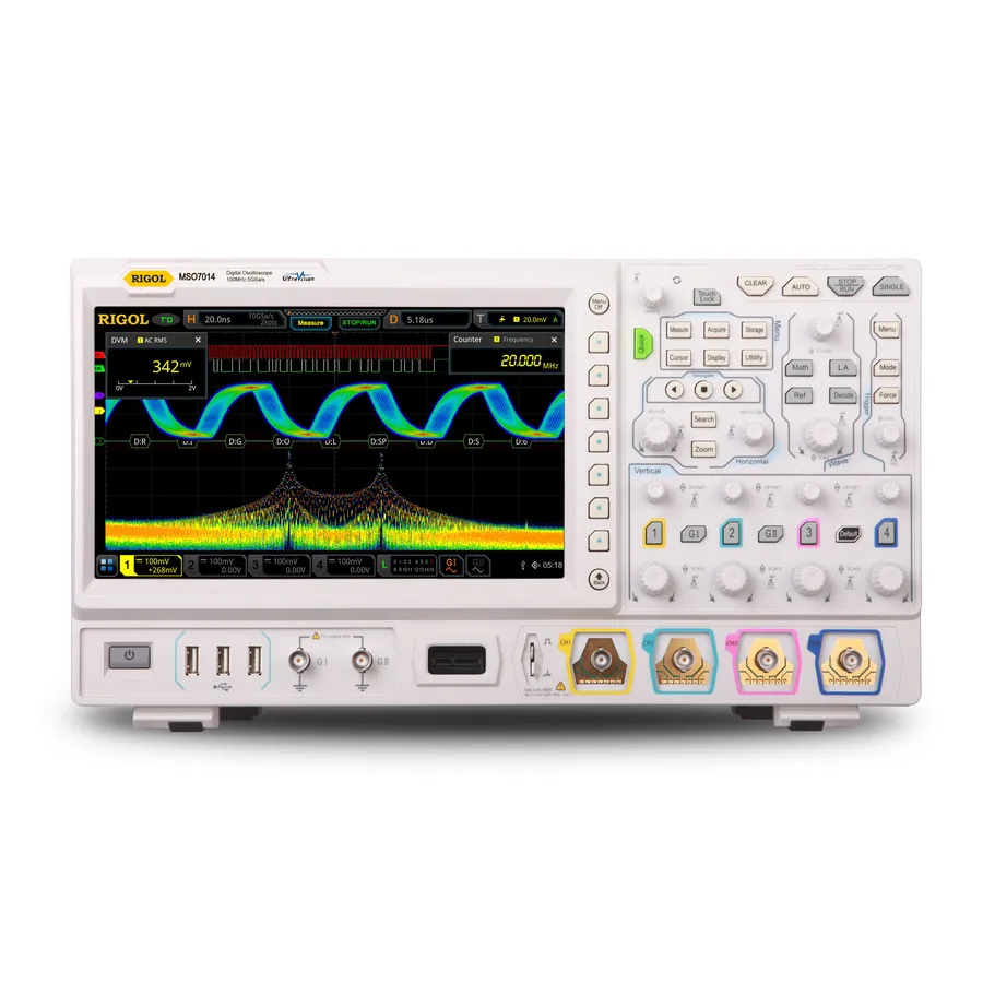 Oscilloscope mixte RIGOL MSO7014