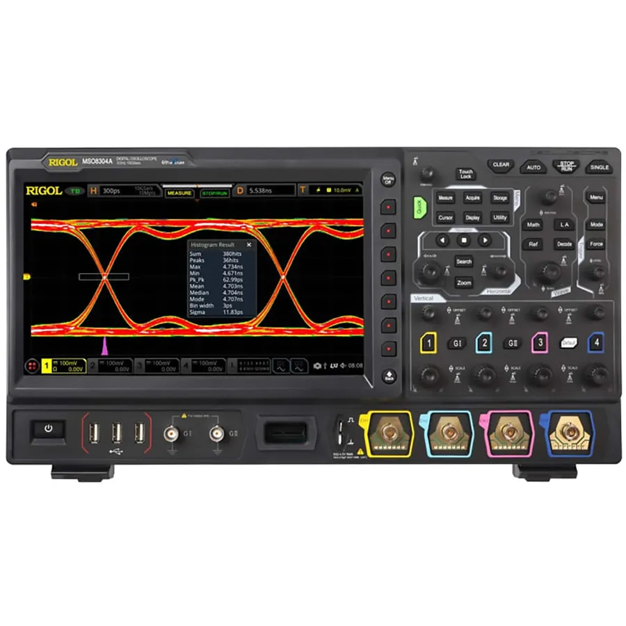 Oscilloscope à Signaux Mixtes RIGOL MSO8074A