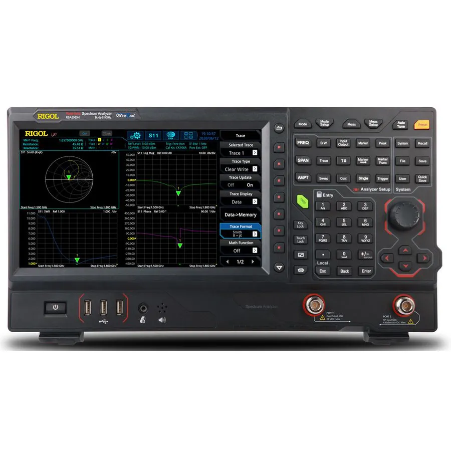 Analyseur de spectre temps réel RIGOL RSA5032N-OCXO avec horloge OCXO et VNA