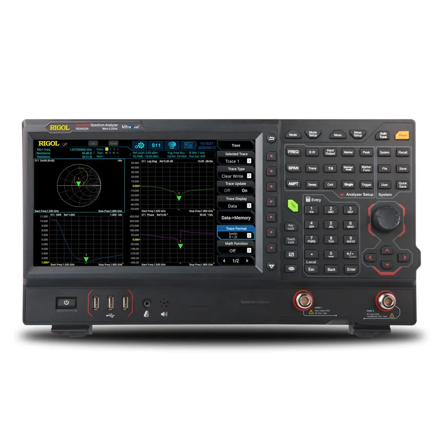 Analyseur de spectre temps réel RIGOL RSA5032N avec VNA et générateur d'asservissement