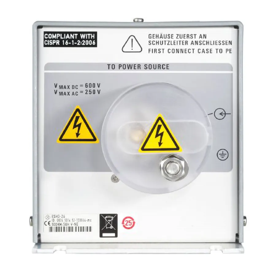 Réseau en V Rohde & Schwarz ESH3-Z6 une ligne