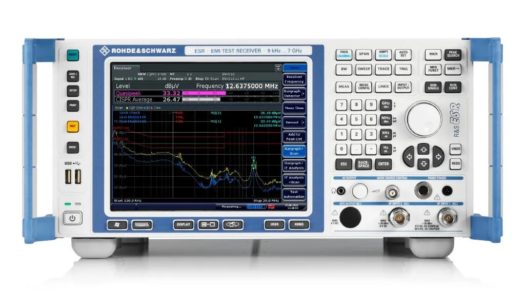 Récepteur de test EMI Rohde & Schwarz ESR26