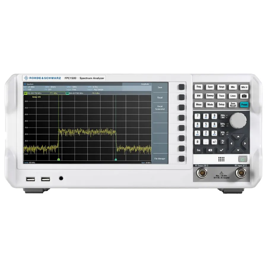 Ensemble d'analyseur de spectre Rohde & Schwarz FPC-COM1