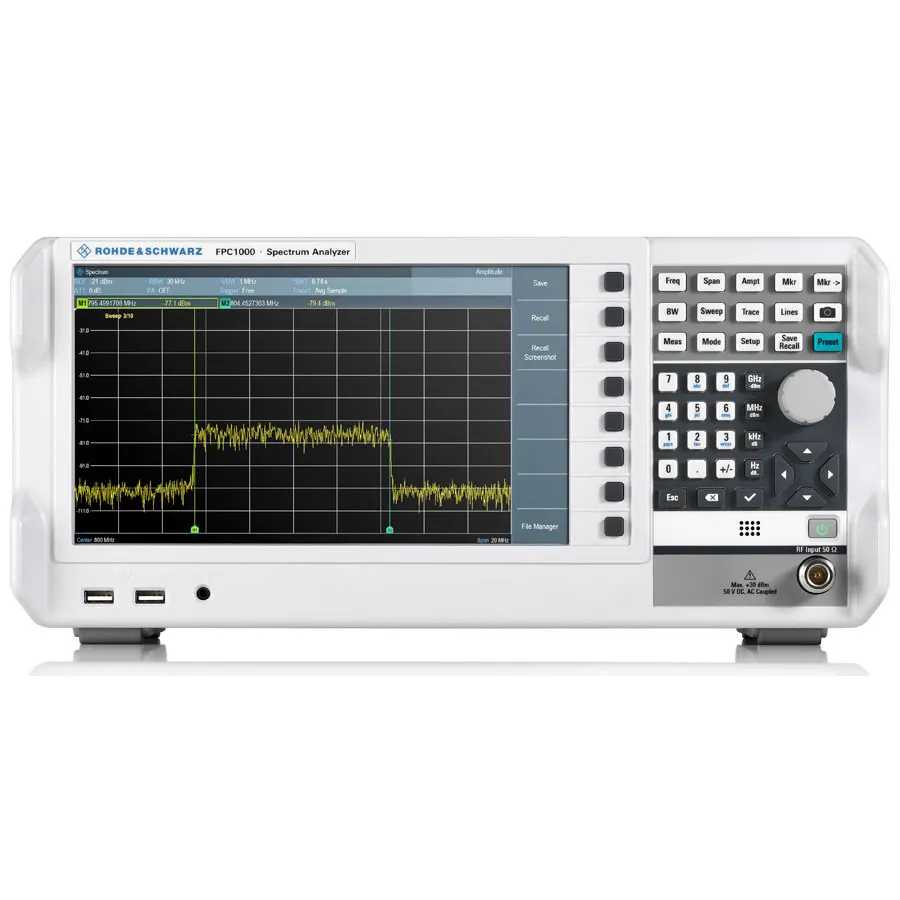 Package spectromètre Rohde & Schwarz FPC-EMI1 pour débogage EMI